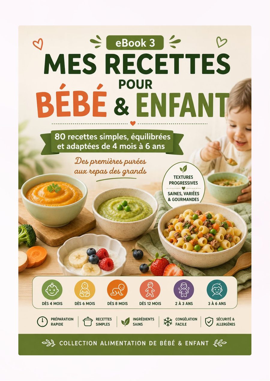 Mes Recettes pour Bébé & Enfant